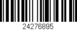 Código de barras (EAN, GTIN, SKU, ISBN): '24276895'