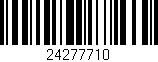 Código de barras (EAN, GTIN, SKU, ISBN): '24277710'