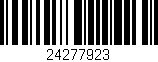 Código de barras (EAN, GTIN, SKU, ISBN): '24277923'