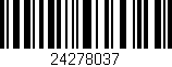 Código de barras (EAN, GTIN, SKU, ISBN): '24278037'