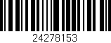 Código de barras (EAN, GTIN, SKU, ISBN): '24278153'