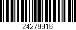 Código de barras (EAN, GTIN, SKU, ISBN): '24279916'