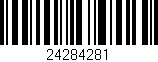 Código de barras (EAN, GTIN, SKU, ISBN): '24284281'