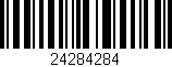 Código de barras (EAN, GTIN, SKU, ISBN): '24284284'