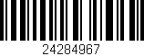 Código de barras (EAN, GTIN, SKU, ISBN): '24284967'