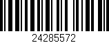 Código de barras (EAN, GTIN, SKU, ISBN): '24285572'