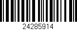 Código de barras (EAN, GTIN, SKU, ISBN): '24285914'