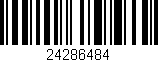 Código de barras (EAN, GTIN, SKU, ISBN): '24286484'