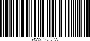 Código de barras (EAN, GTIN, SKU, ISBN): '24295_146_0_35'