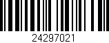 Código de barras (EAN, GTIN, SKU, ISBN): '24297021'