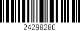 Código de barras (EAN, GTIN, SKU, ISBN): '24298280'