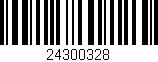 Código de barras (EAN, GTIN, SKU, ISBN): '24300328'