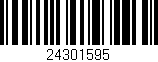 Código de barras (EAN, GTIN, SKU, ISBN): '24301595'