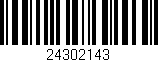 Código de barras (EAN, GTIN, SKU, ISBN): '24302143'