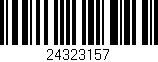 Código de barras (EAN, GTIN, SKU, ISBN): '24323157'