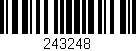 Código de barras (EAN, GTIN, SKU, ISBN): '243248'