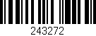 Código de barras (EAN, GTIN, SKU, ISBN): '243272'