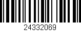 Código de barras (EAN, GTIN, SKU, ISBN): '24332069'