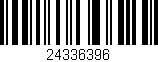 Código de barras (EAN, GTIN, SKU, ISBN): '24336396'