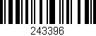 Código de barras (EAN, GTIN, SKU, ISBN): '243396'