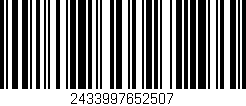 Código de barras (EAN, GTIN, SKU, ISBN): '2433997652507'