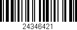 Código de barras (EAN, GTIN, SKU, ISBN): '24346421'