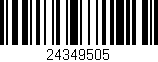 Código de barras (EAN, GTIN, SKU, ISBN): '24349505'