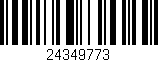 Código de barras (EAN, GTIN, SKU, ISBN): '24349773'