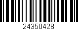 Código de barras (EAN, GTIN, SKU, ISBN): '24350428'