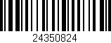 Código de barras (EAN, GTIN, SKU, ISBN): '24350824'