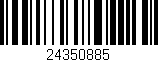 Código de barras (EAN, GTIN, SKU, ISBN): '24350885'