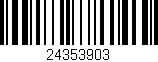 Código de barras (EAN, GTIN, SKU, ISBN): '24353903'