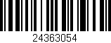 Código de barras (EAN, GTIN, SKU, ISBN): '24363054'