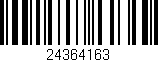 Código de barras (EAN, GTIN, SKU, ISBN): '24364163'