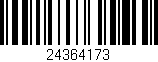 Código de barras (EAN, GTIN, SKU, ISBN): '24364173'
