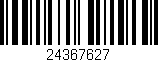 Código de barras (EAN, GTIN, SKU, ISBN): '24367627'