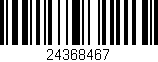 Código de barras (EAN, GTIN, SKU, ISBN): '24368467'