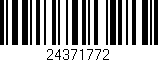 Código de barras (EAN, GTIN, SKU, ISBN): '24371772'