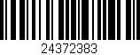 Código de barras (EAN, GTIN, SKU, ISBN): '24372383'