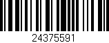 Código de barras (EAN, GTIN, SKU, ISBN): '24375591'
