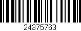 Código de barras (EAN, GTIN, SKU, ISBN): '24375763'