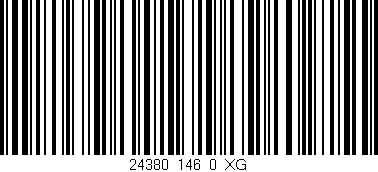 Código de barras (EAN, GTIN, SKU, ISBN): '24380_146_0_XG'
