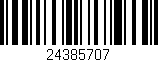 Código de barras (EAN, GTIN, SKU, ISBN): '24385707'