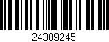 Código de barras (EAN, GTIN, SKU, ISBN): '24389245'