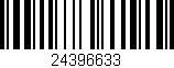 Código de barras (EAN, GTIN, SKU, ISBN): '24396633'