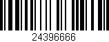 Código de barras (EAN, GTIN, SKU, ISBN): '24396666'