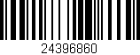 Código de barras (EAN, GTIN, SKU, ISBN): '24396860'