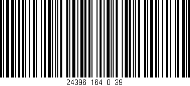 Código de barras (EAN, GTIN, SKU, ISBN): '24396_164_0_39'