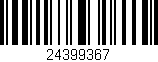 Código de barras (EAN, GTIN, SKU, ISBN): '24399367'