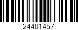 Código de barras (EAN, GTIN, SKU, ISBN): '24401457'